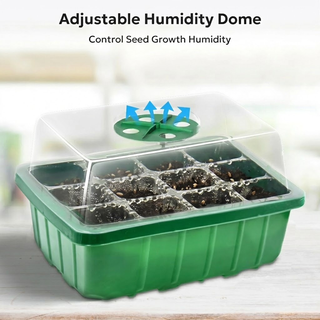 Humidity Dome Kit - Kit Baki Semai Bibit Tinggi dengan
