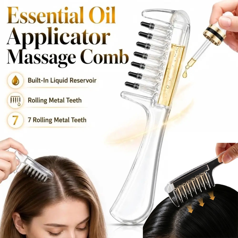 Sisir Pijat untuk Aplikasi pad - Root Stimulator Liquid ulasan dan harga