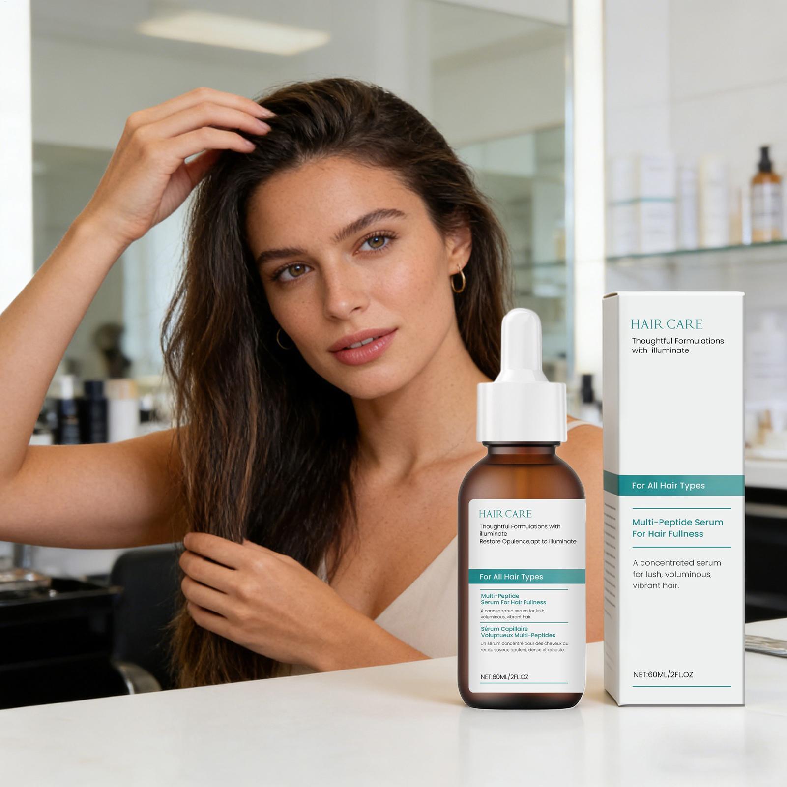 60Ml Serum Rambut Peptida Cair - Root Stimulator Liquid ulasan dan harga