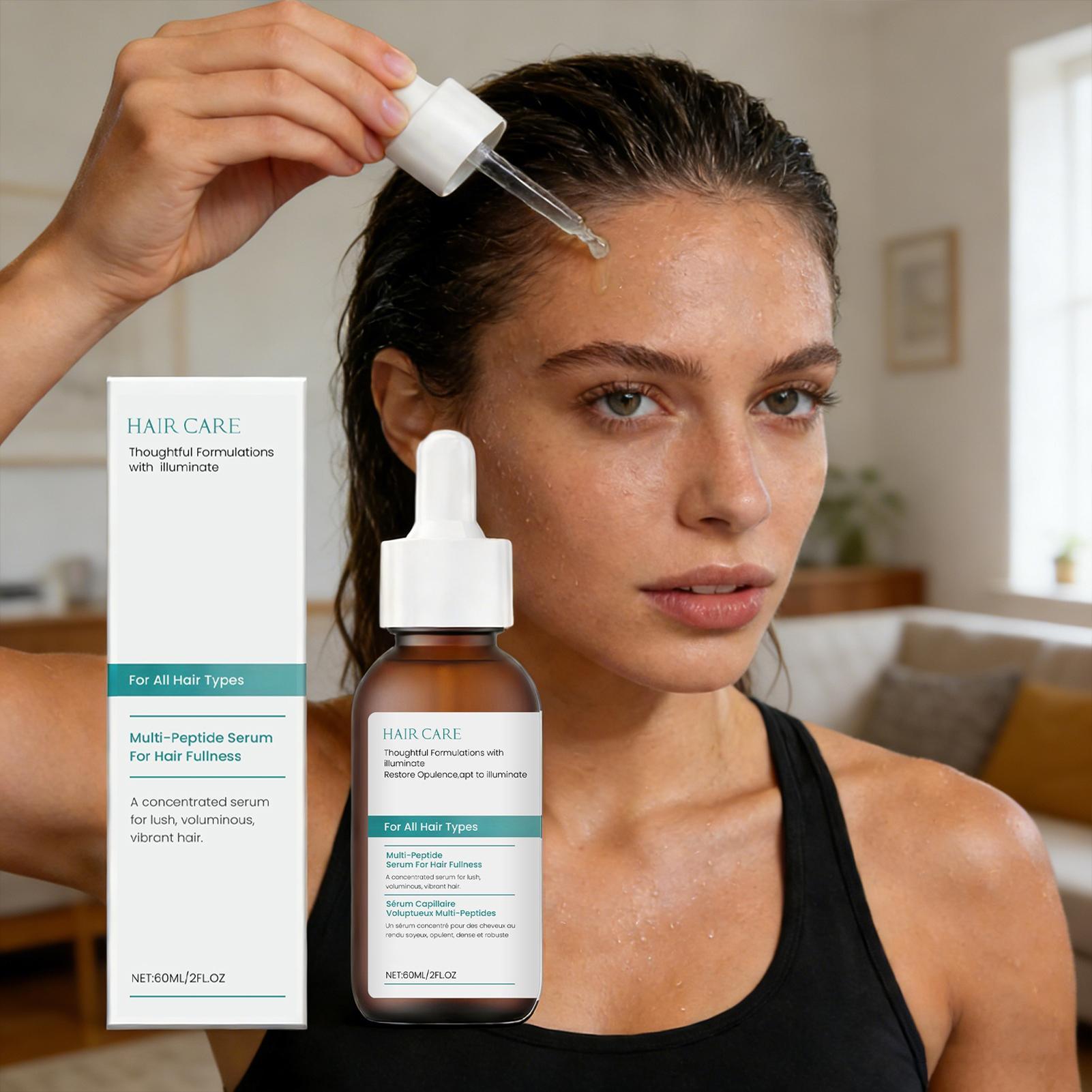 60Ml Serum Rambut Peptida Cair - Root Stimulator Liquid ulasan dan harga